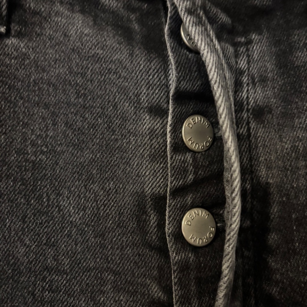 Denim Forum Yoko High Rise Slim 28L Black - Picture 7 of 11